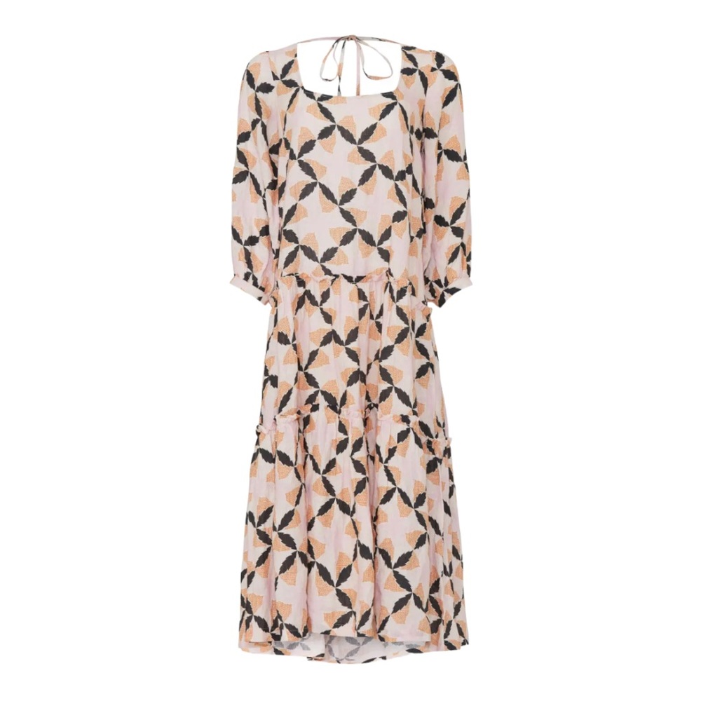 The Odell’s Lyla Printed Linen Dress Size Medium